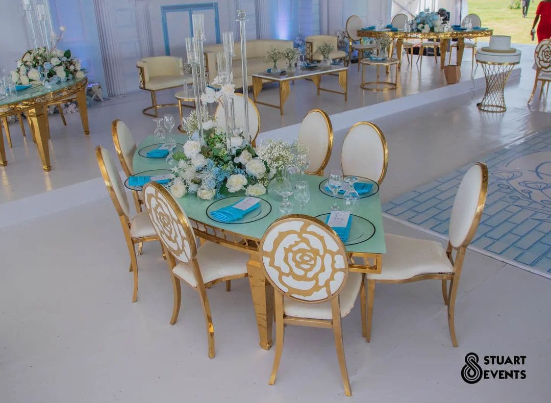 Event decoration and styling by Stuart Events, Kampala