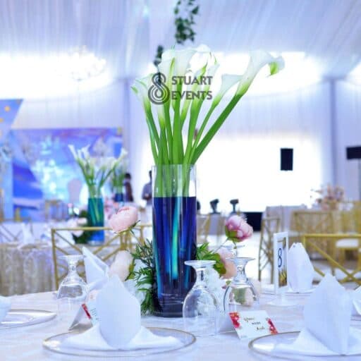 Event decoration and styling by Stuart Events, Kampala
